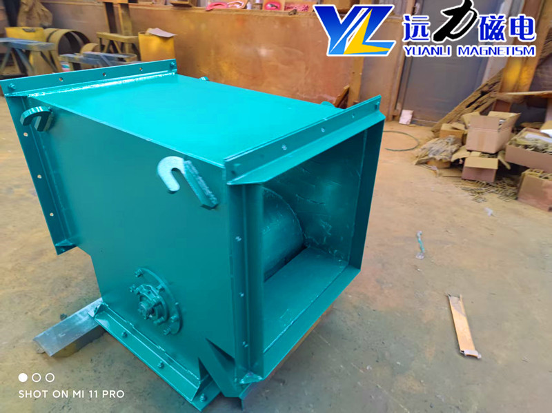 高耐温大吸力水泥自卸永磁除铁器选型技巧优选远力磁电源头厂家