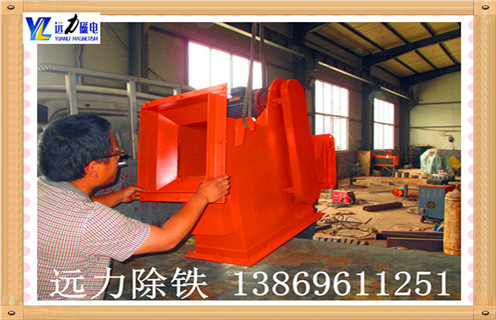 管道自卸式除铁器，陕西管道自式除铁器_专用永磁自卸式除铁器价格_陕西管道自式除铁器的工作原理生产厂家
