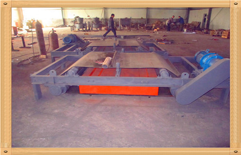 永磁自卸式除铁器，山东永磁自卸式除铁器_内部磁块安装方法_山东永磁自卸式除铁器内部批发图片示意图定制供应型号价格