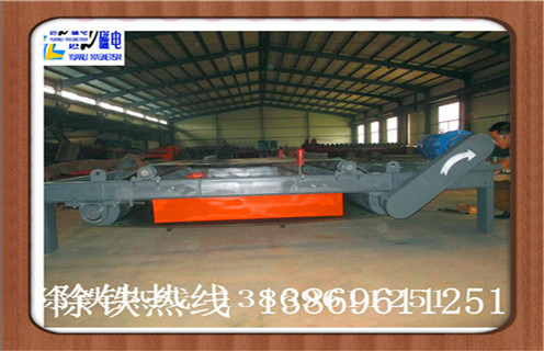 永磁自卸式除铁器，吉林永磁自卸式除铁器rcyd-8_内部磁块安装方法_吉林永磁自卸式除铁器rcyd-8内部批发图片示意图定制供应型号价格