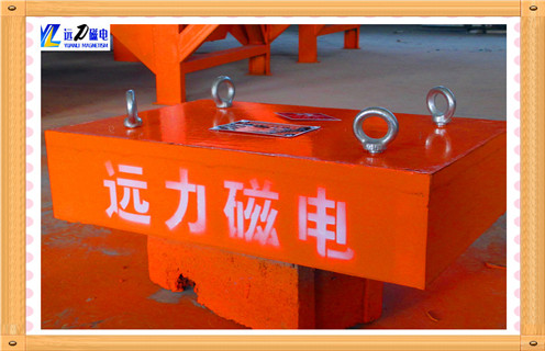 永磁手动除铁器，福建永磁手动除铁器_内部磁块安装方法_福建永磁手动除铁器内部批发图片示意图定制供应型号价格 