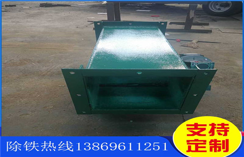 管道自卸式除铁器，青海管道式自卸式除铁器_青海管道式自卸式除铁器批发品牌_远力磁电除铁器厂家好 