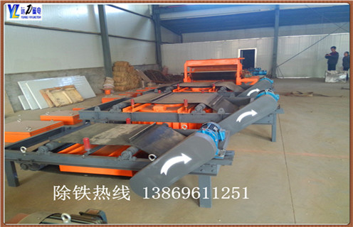 自卸式永磁除铁器，内蒙古自冷自卸式永磁除铁器_内部构造_内蒙古自冷自卸式永磁除铁器木材厂吸铁钉 怎么制作_哪家好及使用方法