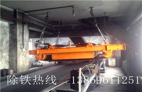 自卸式永磁除铁器，云南自卸式永磁除铁器_内部磁块安装方法_云南自卸式永磁除铁器如何卸铁特点供应型号价格
