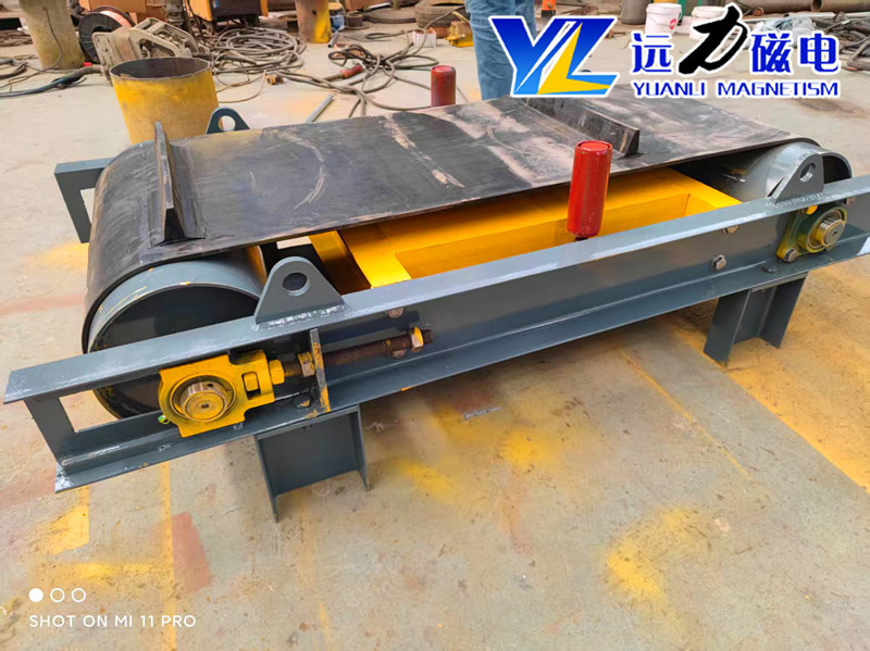 钢渣轻型永磁自卸除铁器生产厂家哪家好?参数、方案、选型、市场价格及现场案例解读